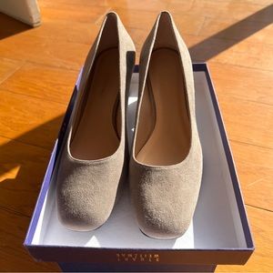 stuart weitzman gabby 45 slate suede size M9.5